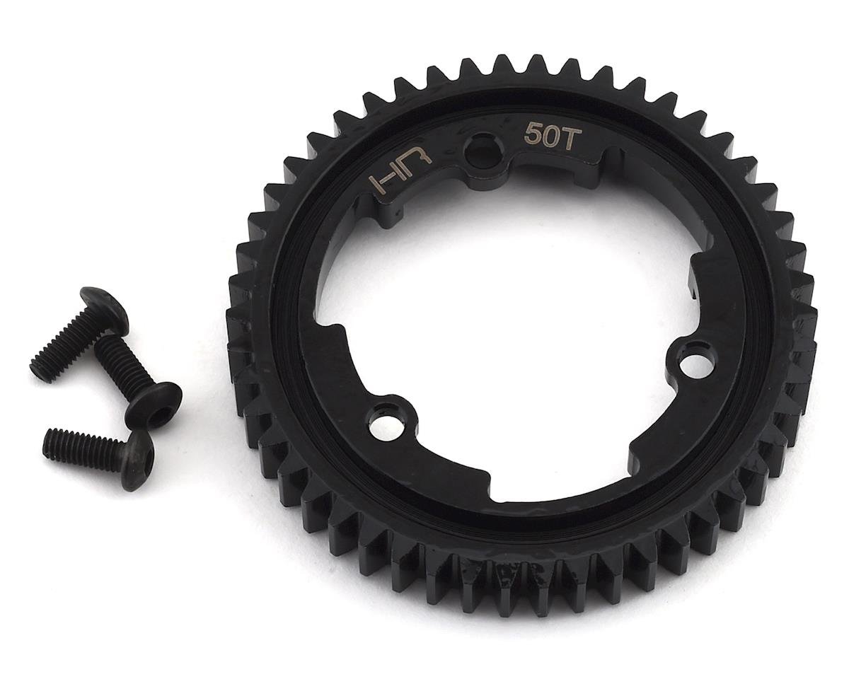 Hot Racing Steel Mod 1 Steel Spur Gear for Traxxas E Revo 2.0/X-Maxx/XO-1 (50T) (HRAERVT50M01)