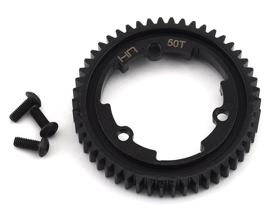 Hot Racing Steel Mod 1 Steel Spur Gear for Traxxas E Revo 2.0/X-Maxx/XO-1 (50T) (HRAERVT50M01)