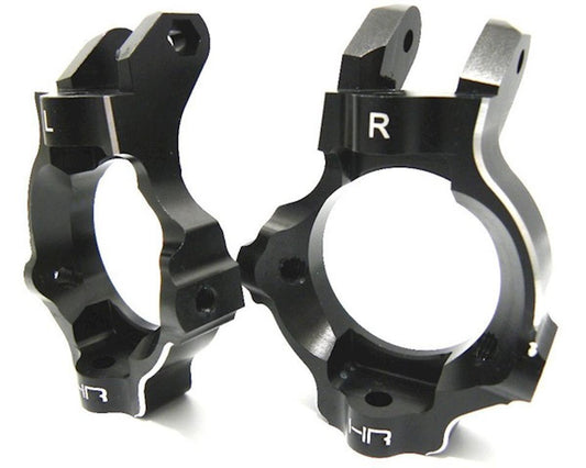 Hot Racing Losi 5ive-T Mini WRC Aluminum Spindle Carrier Caster Block Set (HRAFVE1901)