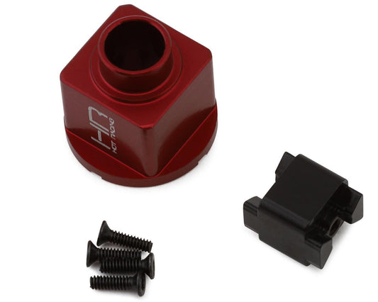 Hot Racing Arrma Grom Aluminum Differential Locker Spool (Red) (HRAGRM25X02)