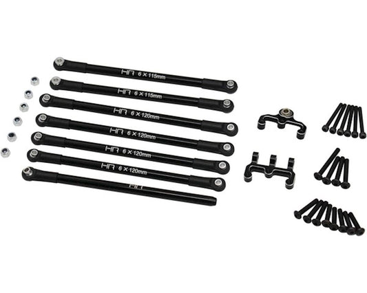 Hot Racing HPI Venture FJ Aluminum 4 Link Conversion Set w/Mount (HRAHFJ313PLM01)