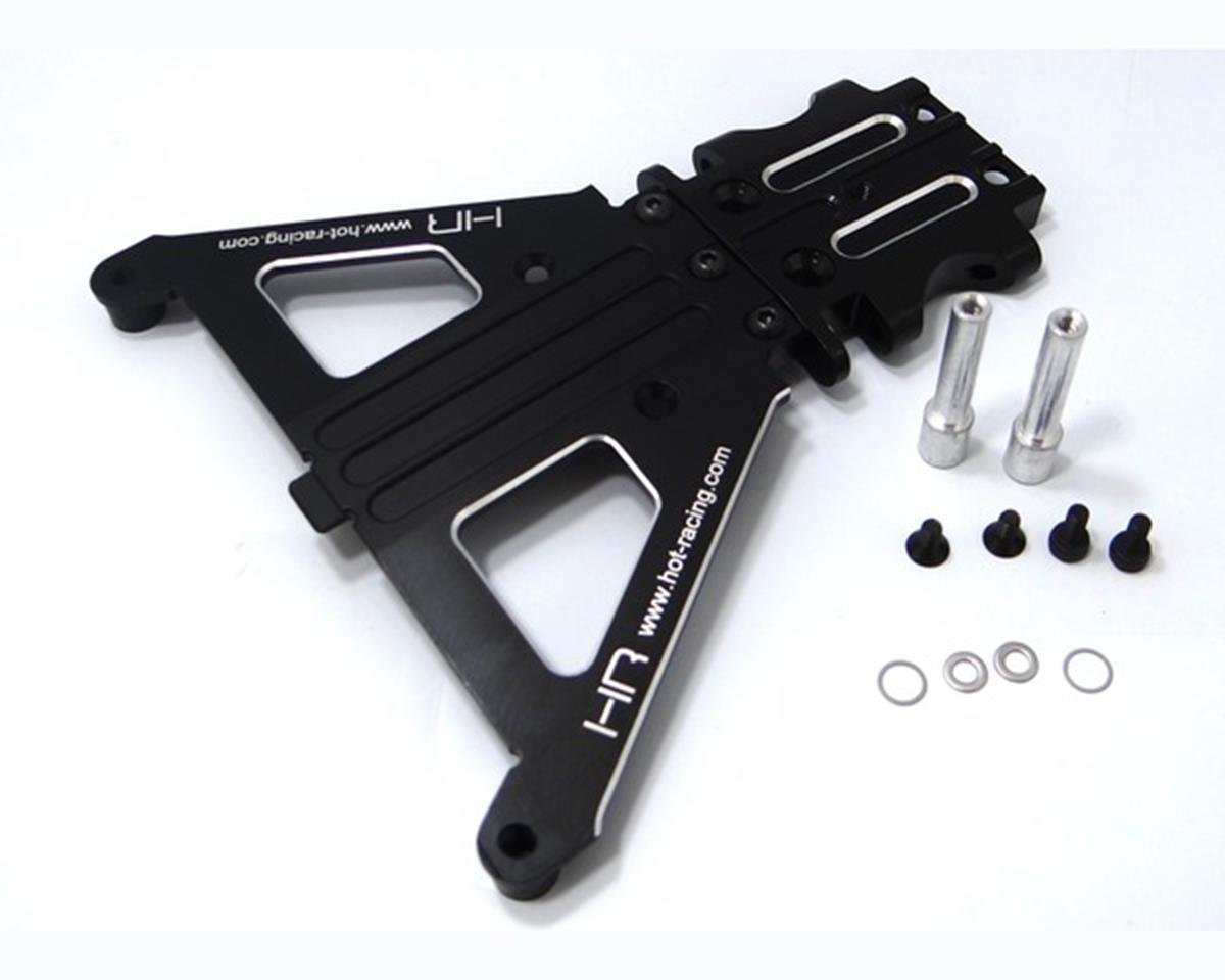 Hot Racing Aluminum Front Bulkhead for Traxxas Rally/Slash LCG 4x4 (HRALCF0801)
