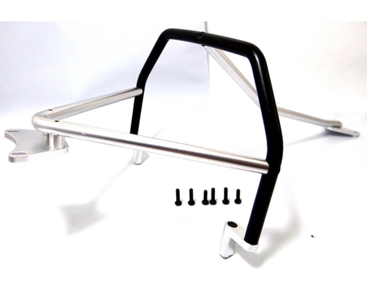 Hot Racing Aluminum Inner Roll Cage for Traxxas Rally/Slash LCG 4x4 (Silver) (HRALCF11208)