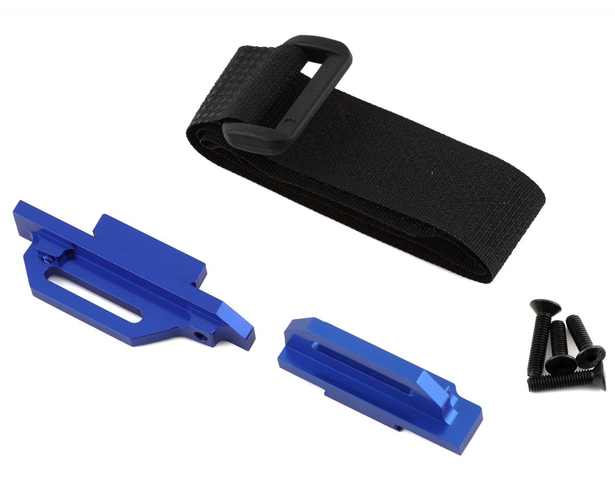 Hot Racing LCG Chassis Tall Battery Hold-Downs for Traxxas Slash 4x4 (HRALCF126X06)