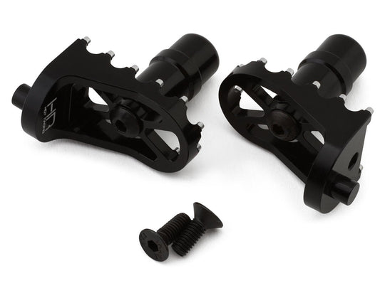 Hot Racing Losi Promoto-MX Aluminum Replica Foot Pegs (Black) (2) (HRALPC14FP01)