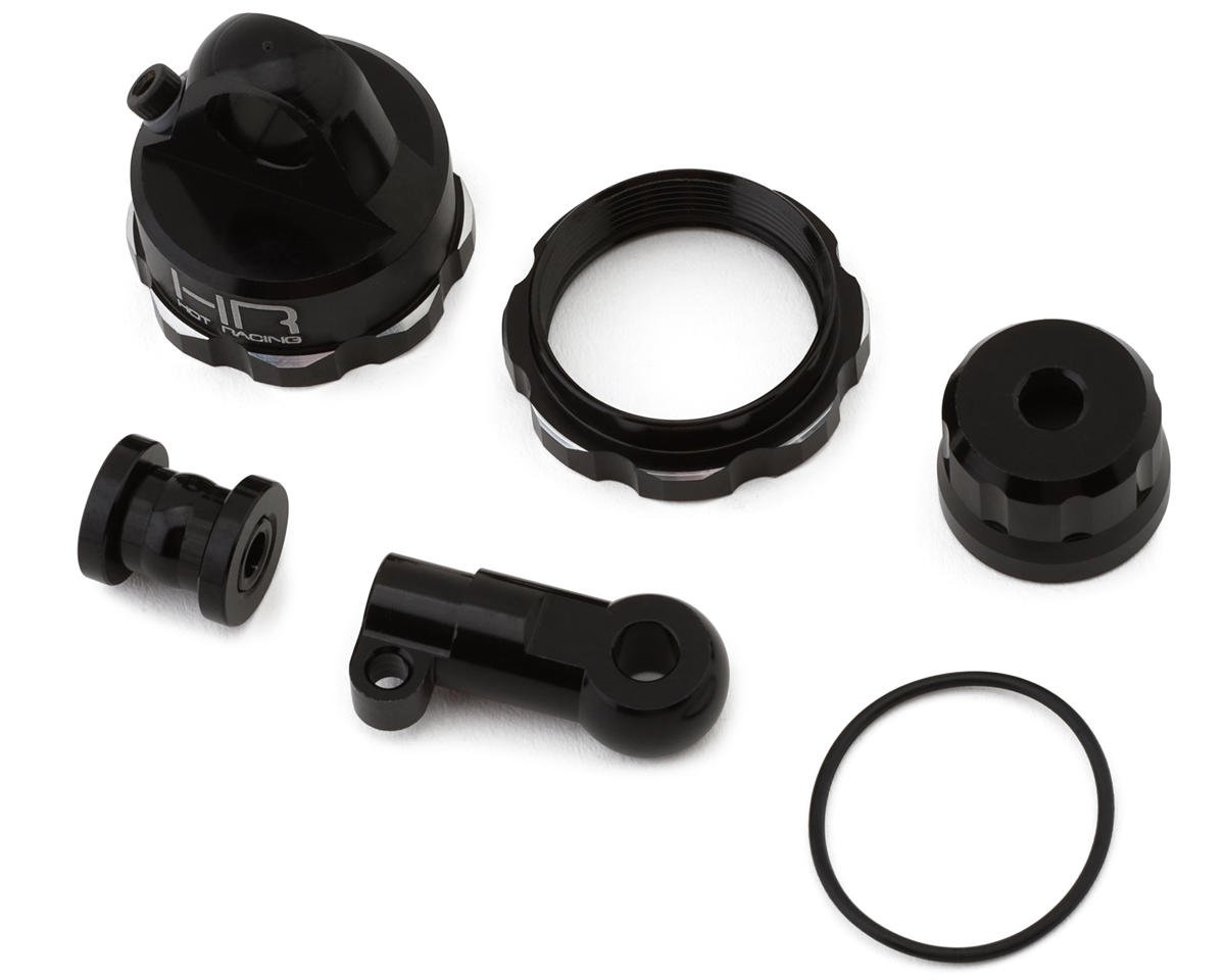 Hot Racing Losi Promoto-MX Aluminum Shock Upgrade Kit (Black) (HRALPC156CM01)