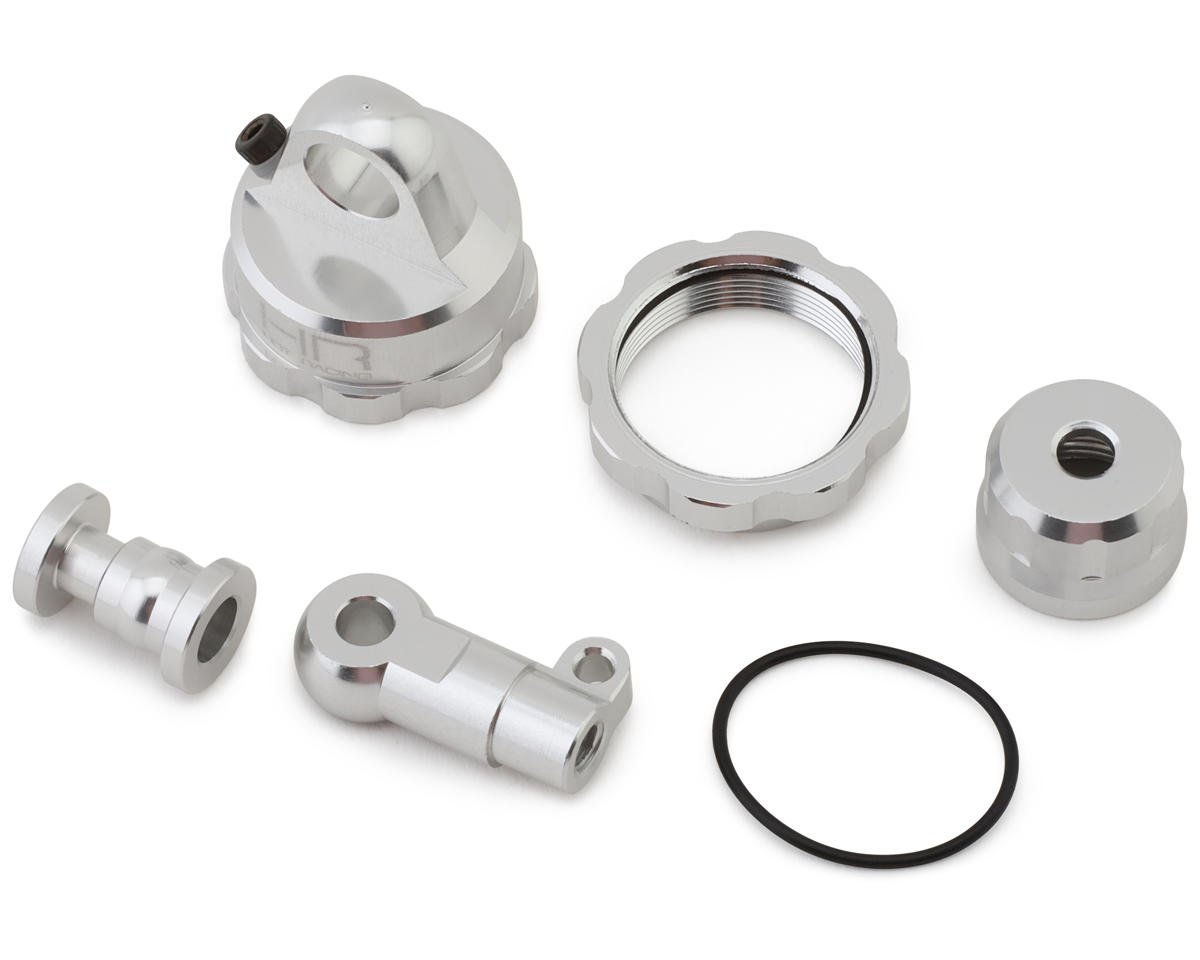 Hot Racing Losi Promoto-MX Aluminum Shock Upgrade Kit (Silver) (HRALPC156CM08)