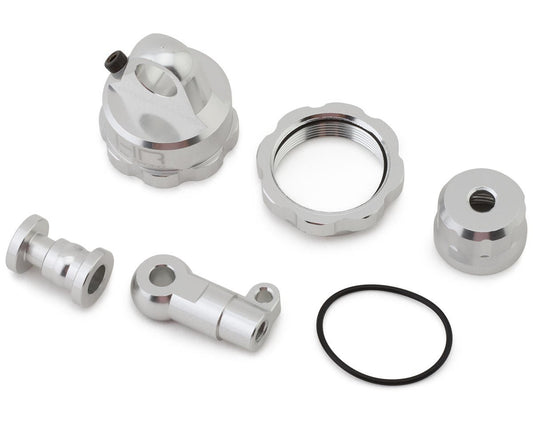 Hot Racing Losi Promoto-MX Aluminum Shock Upgrade Kit (Silver) (HRALPC156CM08)