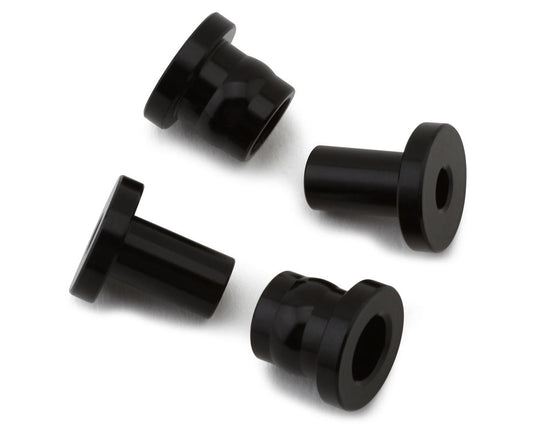 Hot Racing Losi Promoto-MX Aluminum Shock Cap Bushings (4) (HRALPC156CP01)