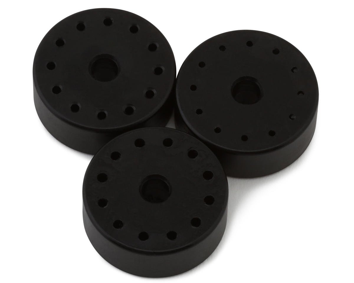 Hot Racing Losi Promoto-MX Machined Shock Piston Set (3) (HRALPC156M802)