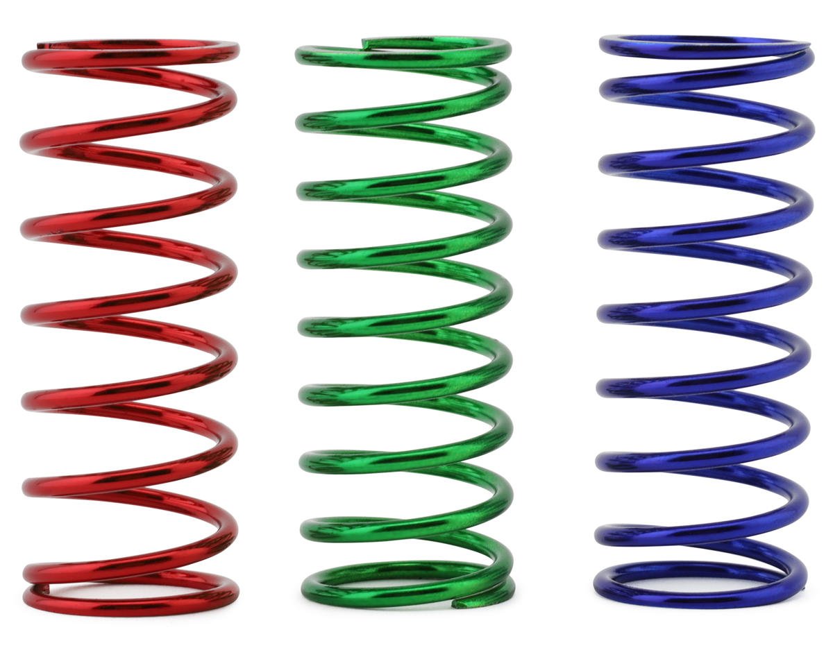 Hot Racing Losi Promoto-MX Linear Rate Rear Spring Set (3) (Soft/Medium/Firm) (HRALPC25F256)