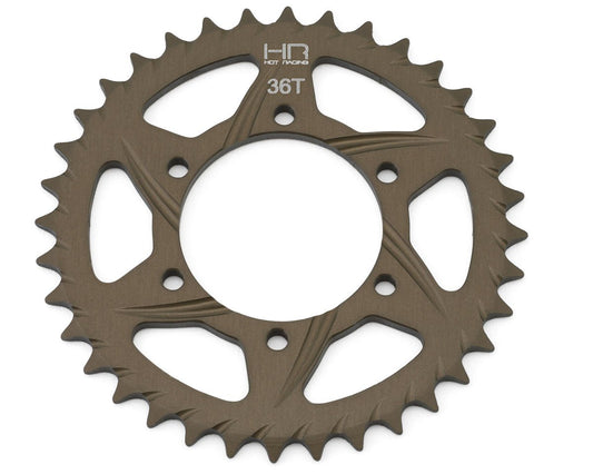 Hot Racing Losi Promoto-MX Hard Anodized Rear Aluminum Main Sprocket (36T) (HRALPC39HRS)