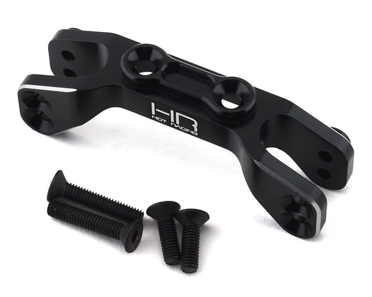 Hot Racing Losi Rock Rey Aluminum Front Camber Link Mount (Black) (HRALRR0901)