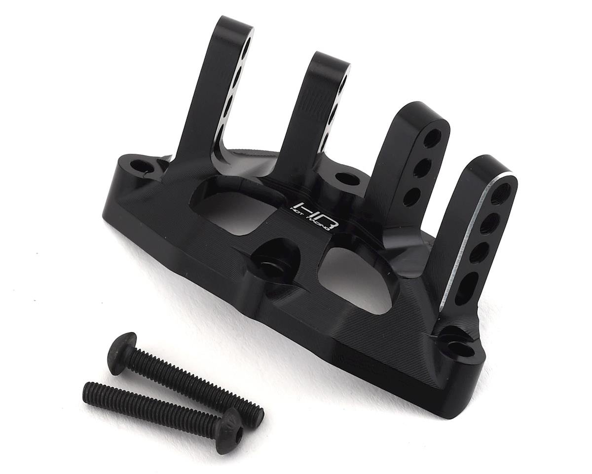 Hot Racing Losi Super Baja Rey/Rock Rey Aluminum Axle Upper Link Mount (Black) (HRALSBR12A01)