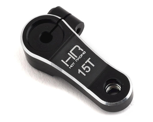 Hot Racing Losi Super Baja Rey/Rock Rey Aluminum Large Scale Clamping Servo Arm (HRALSBR48SH15)