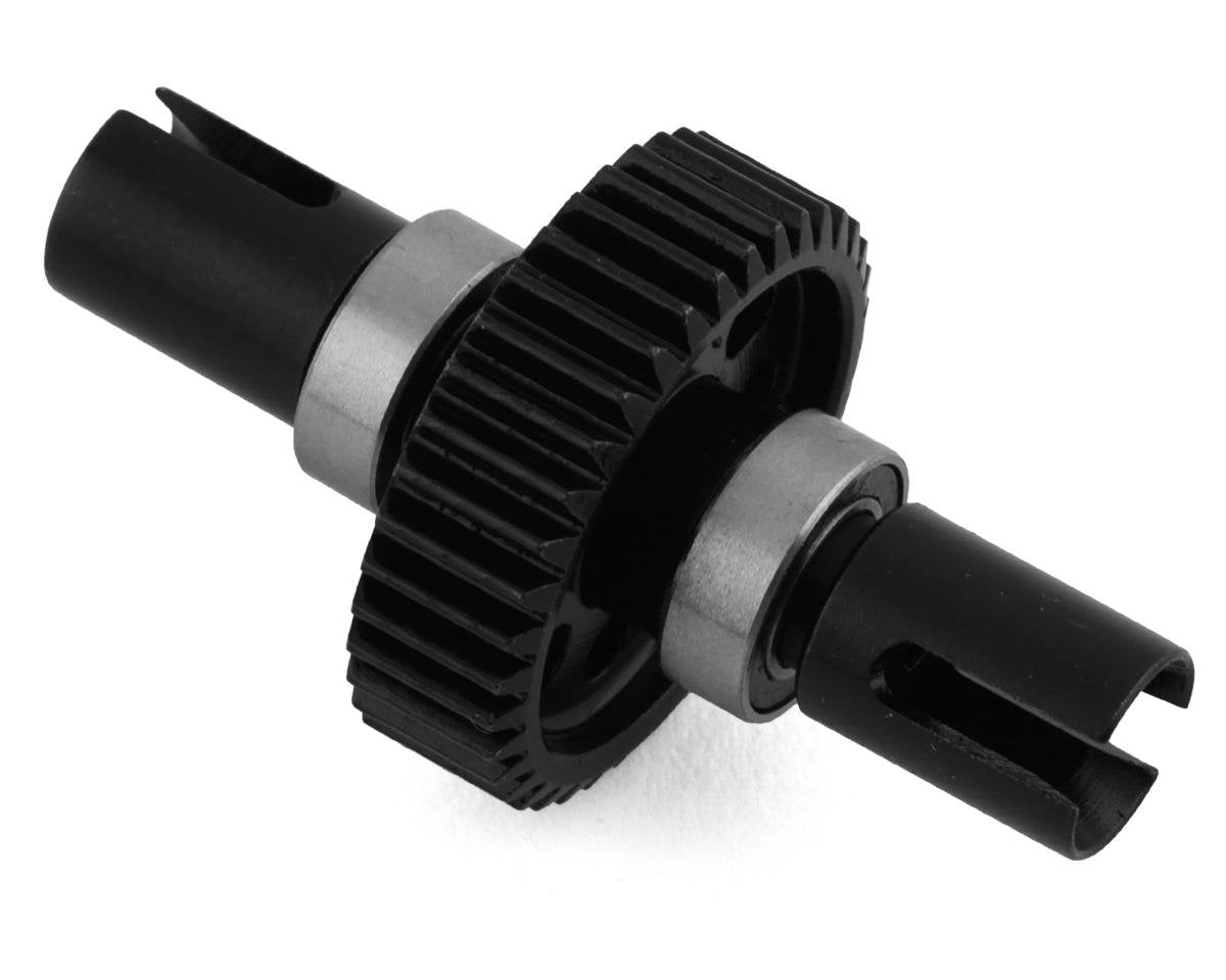 Hot Racing Losi Mini-T 2.0 Steel Spool Differential Assembly (Black) (HRAMTT125MG)