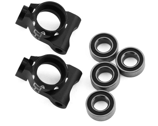 Hot Racing Mini-T 2.0/Mini-B Aluminum Rear Hub Set (2) (HRAMTT2201)