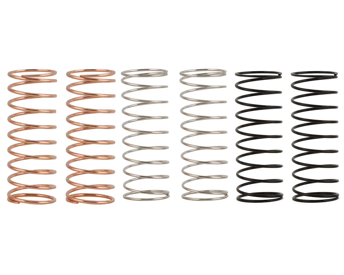 Hot Racing Losi Mini-T 2.0 Linear Rate Front Spring Set (6) (HRAMTT30FS148)