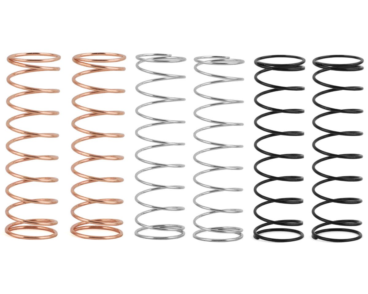 Hot Racing Losi Mini-T 2.0 Linear Rate Rear Spring Set (6) (HRAMTT40FS148)