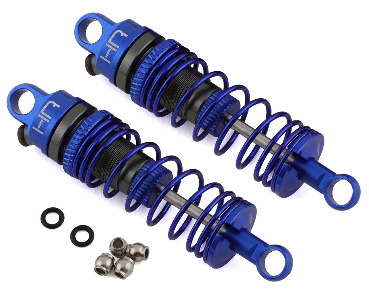Hot Racing Losi Mini-T 2.0 Aluminum Front Threaded Shock Set (2) (HRAMTT52DP01)