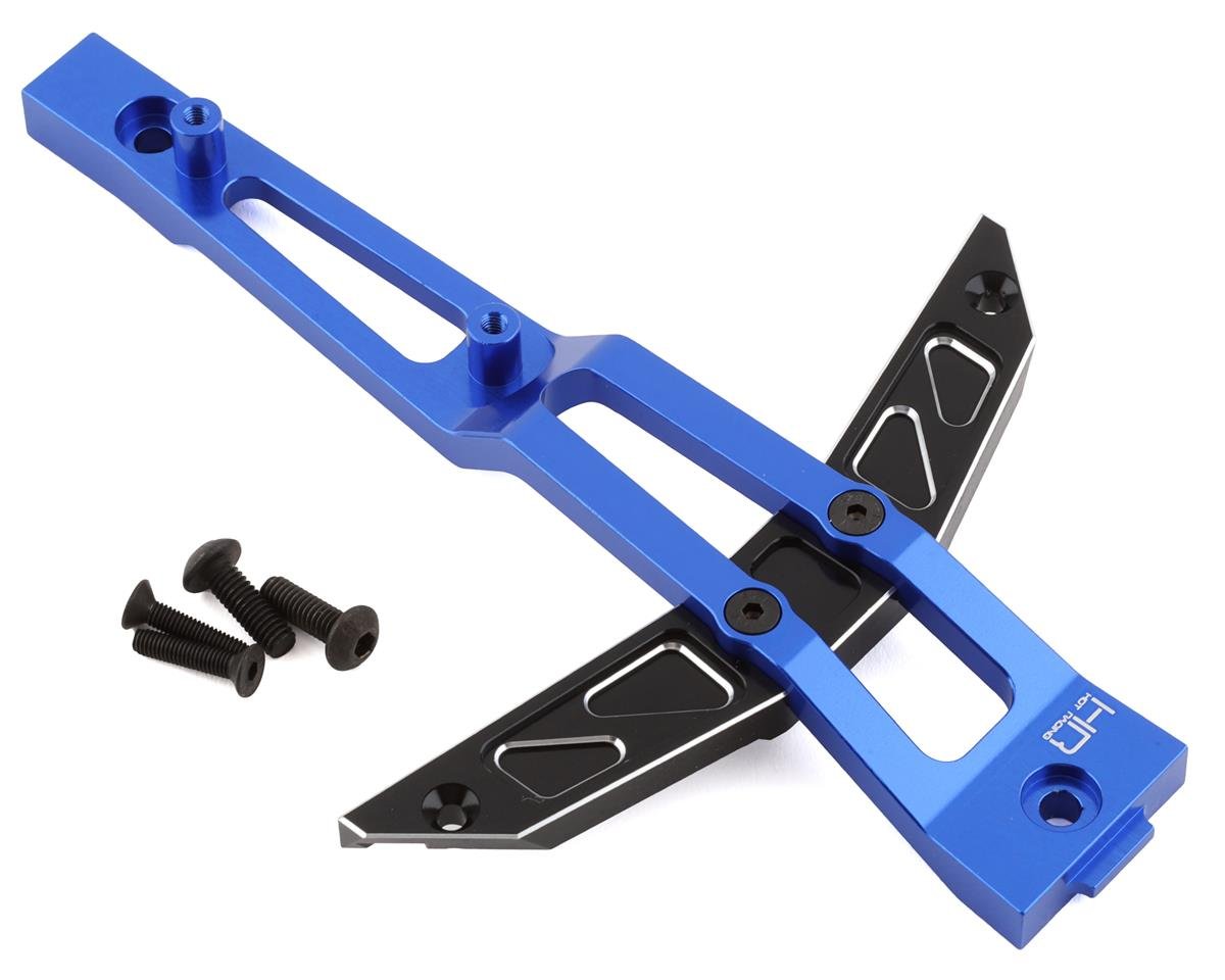 Hot Racing Aluminum Front Chassis Brace for Traxxas Maxx (Blue) (HRAMXX14F01)