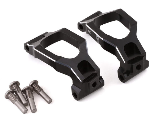 Hot Racing Aluminum C-Hub Caster Blocks for Traxxas Maxx (Black) (2) (HRAMXX1901)