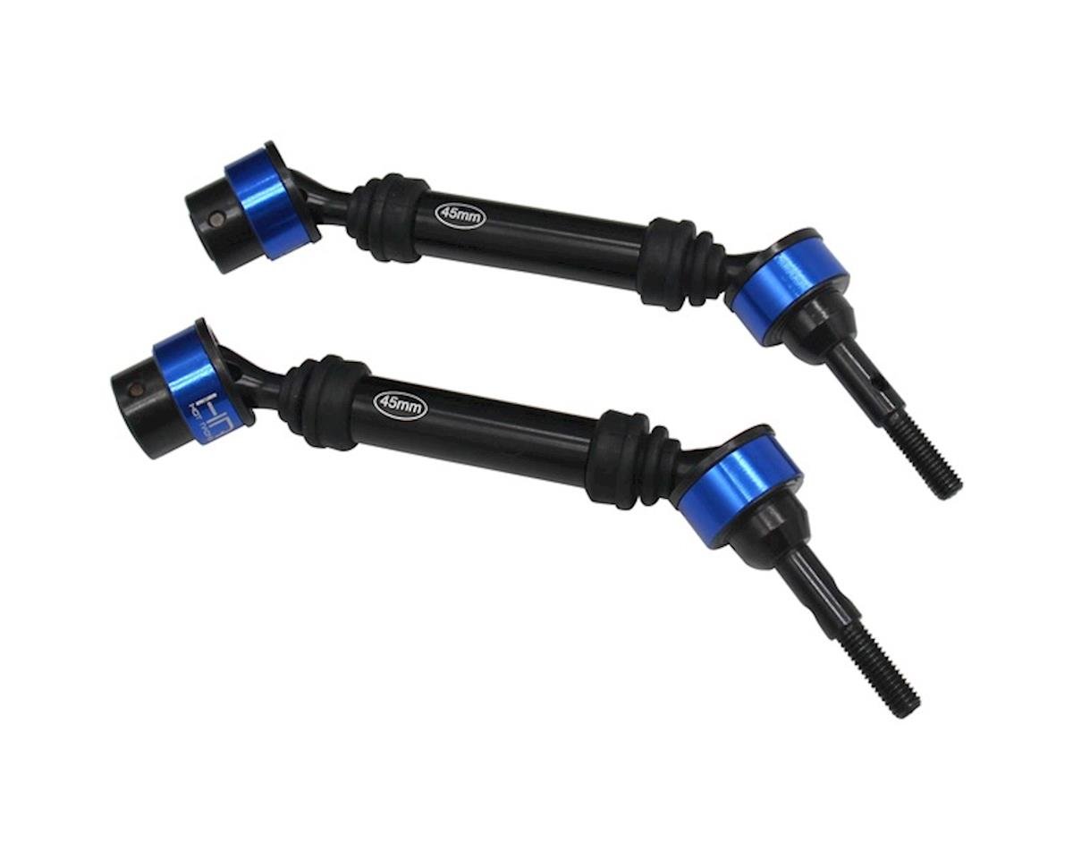 Hot Racing Metal CV Splined Drive Shaft for Traxxas Maxx (Blue) (2) (HRAMXX288RC06)