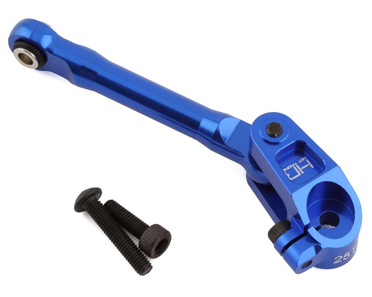 Hot Racing Aluminum Fixed Steering Link with 25T Servo Arm for Traxxas Maxx (HRAMXX48SA25)