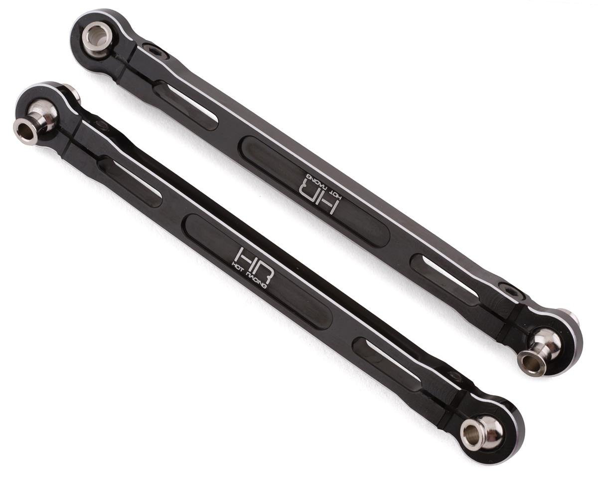 Hot Racing Aluminum Steering Toe Links for Traxxas Maxx (Black) (2) (HRAMXX49T01)