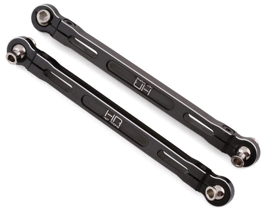 Hot Racing Aluminum Steering Toe Links for Traxxas Maxx (Black) (2) (HRAMXX49T01)