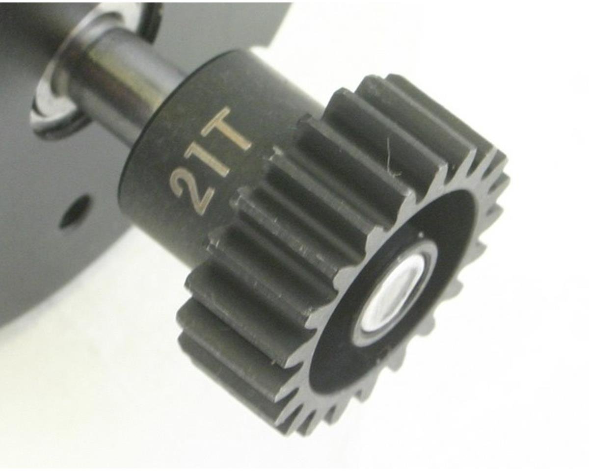Hot Racing Steel 32P Pinion Gear (5mm Bore) (21T) (HRANSG3221)