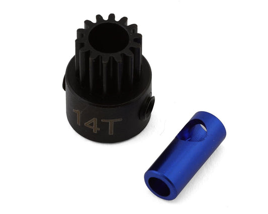 Hot Racing Steel 5mm 48P Pinion Gear (14T) (HRANSG814)