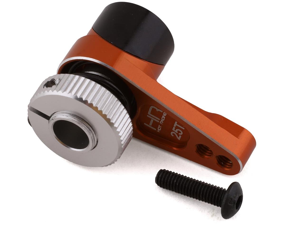 Hot Racing Axial RBX10 Ryft Aluminum Adjustable Clamping Nut Servo Saver (25T) (HRARBA48SH25)