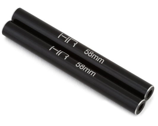 Hot Racing 6x58mm Aluminum Standoff Post Links (2) (HRARCL65801)