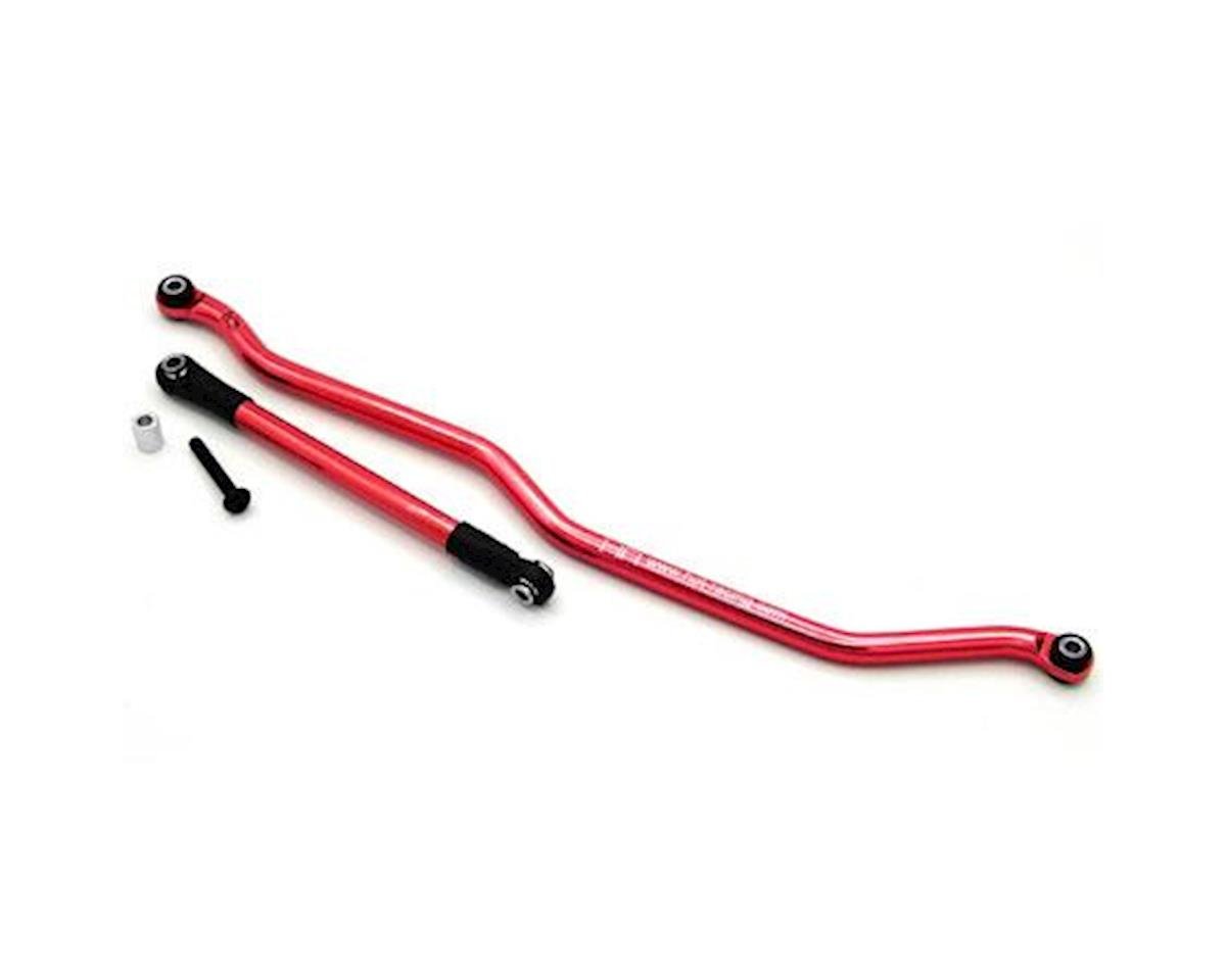 Hot Racing Red Aluminum Fix Link Steering Rod Wraith Deadbolt (HRARCS49E02)