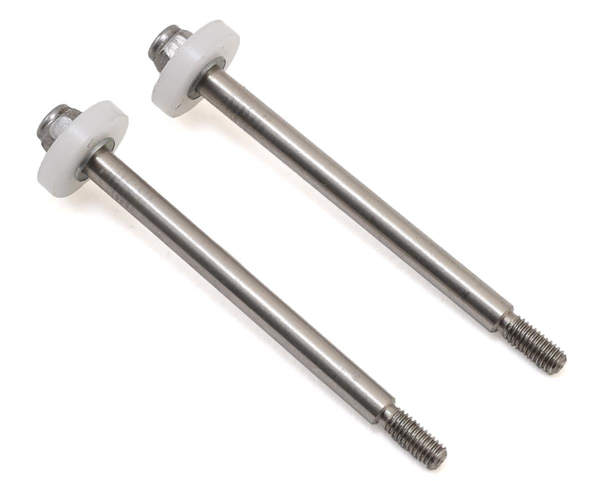 Hot Racing TD100X06 Internal Spring Air Shock Shock Shaft & Piston Set (2) (HRARTDS100X)