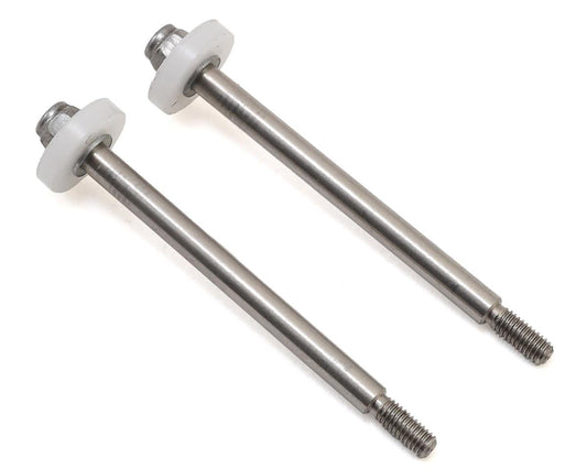 Hot Racing TD100X06 Internal Spring Air Shock Shock Shaft & Piston Set (2) (HRARTDS100X)