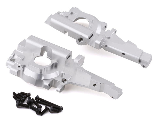 Hot Racing Secure Lock Rear Bulkhead for Traxxas Revo 3.3 (Silver) (HRARVO1308)