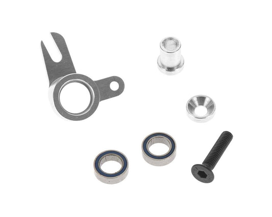 Hot Racing Silver Throttle Linkage Arm Set for Traxxas Revo (HRARVO132508)