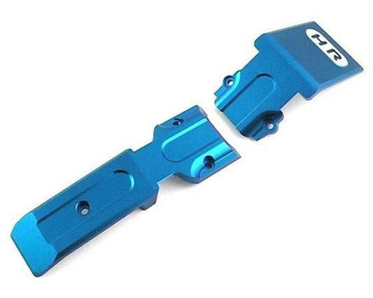 Hot Racing Blue Aluminum Front Skid Plate (HRARVO331F06)