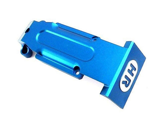 Hot Racing Blue Aluminum Rear Skid Plate (HRARVO331R06)