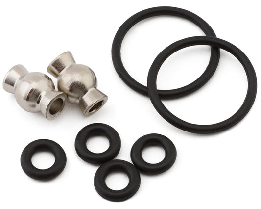 Hot Racing XMX156M01 Shock Cap Rebuild Kit for Traxxas X-Maxx/XRT (HRARXMX156R)