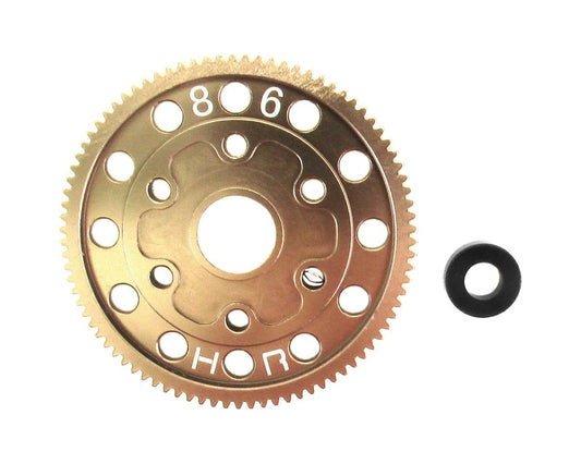 Hot Racing Hard Anodized Aluminum Spur Gear 86T 48P (HRASCP886H)