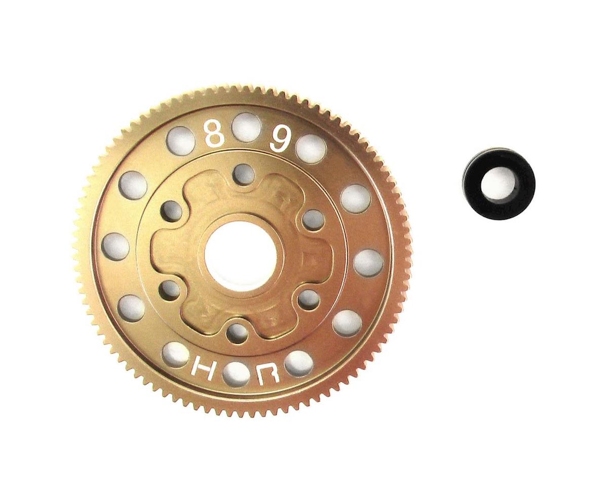 Hot Racing Hard Anodized 89T Aluminum Spur Gear (HRASCP889H)