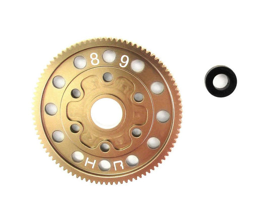 Hot Racing Hard Anodized 89T Aluminum Spur Gear (HRASCP889H)