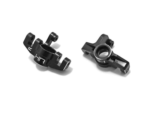 Hot Racing Black Aluminum Front Knuckles (HRASCTE2101)