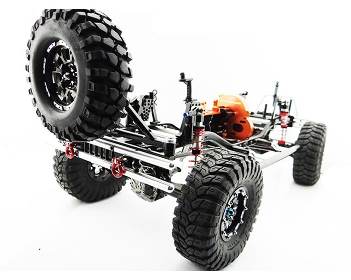 Hot Racing Aluminum Rear Bumper Tires Carrier SCX10 II (HRASCX03TMA01)