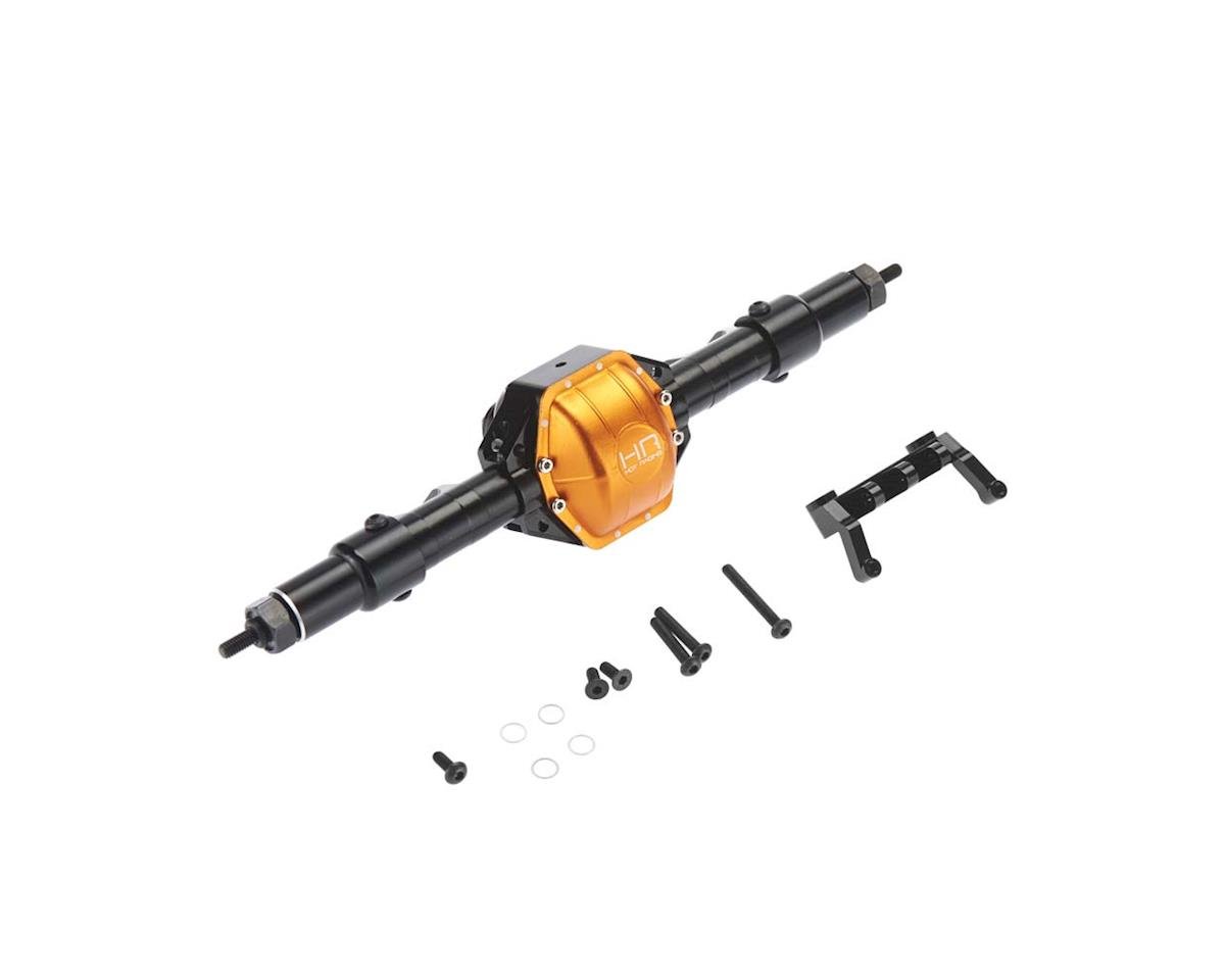 Hot Racing Rear Aluminum Axle Assembly w/Stl Gears SCX10 (HRASCX12XR03)