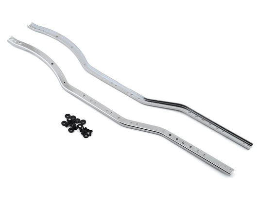 Hot Racing Axial SCX10 II Chassis Rail (Chrome) (2) (HRASCX14E08)