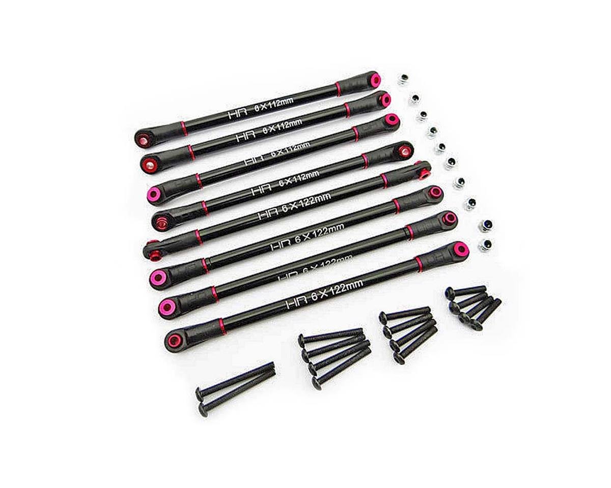 Hot Racing Axial SCX10 Aluminum 4-Link Set (305mm) (HRASCX305TL01)